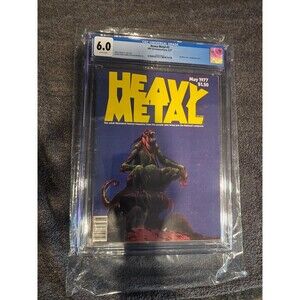 Heavy Metal Comic Magazine Issue #2 May 1977  CGC Grade 6.0
